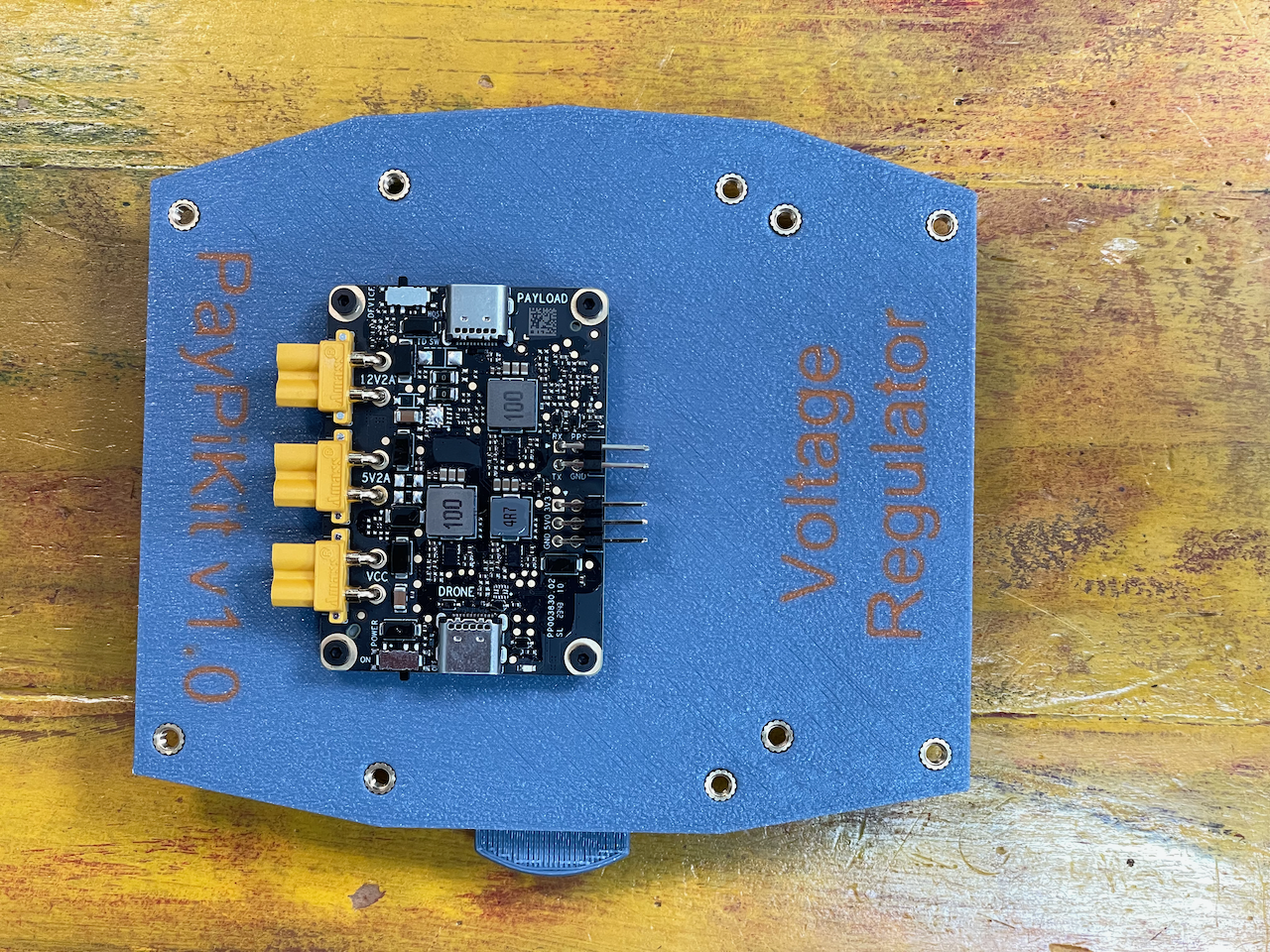 E-Port Secured on Plate