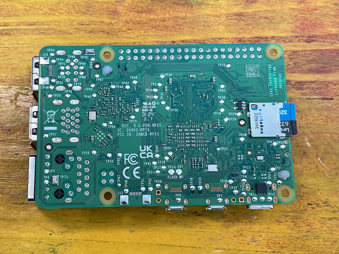SD Card on Pi